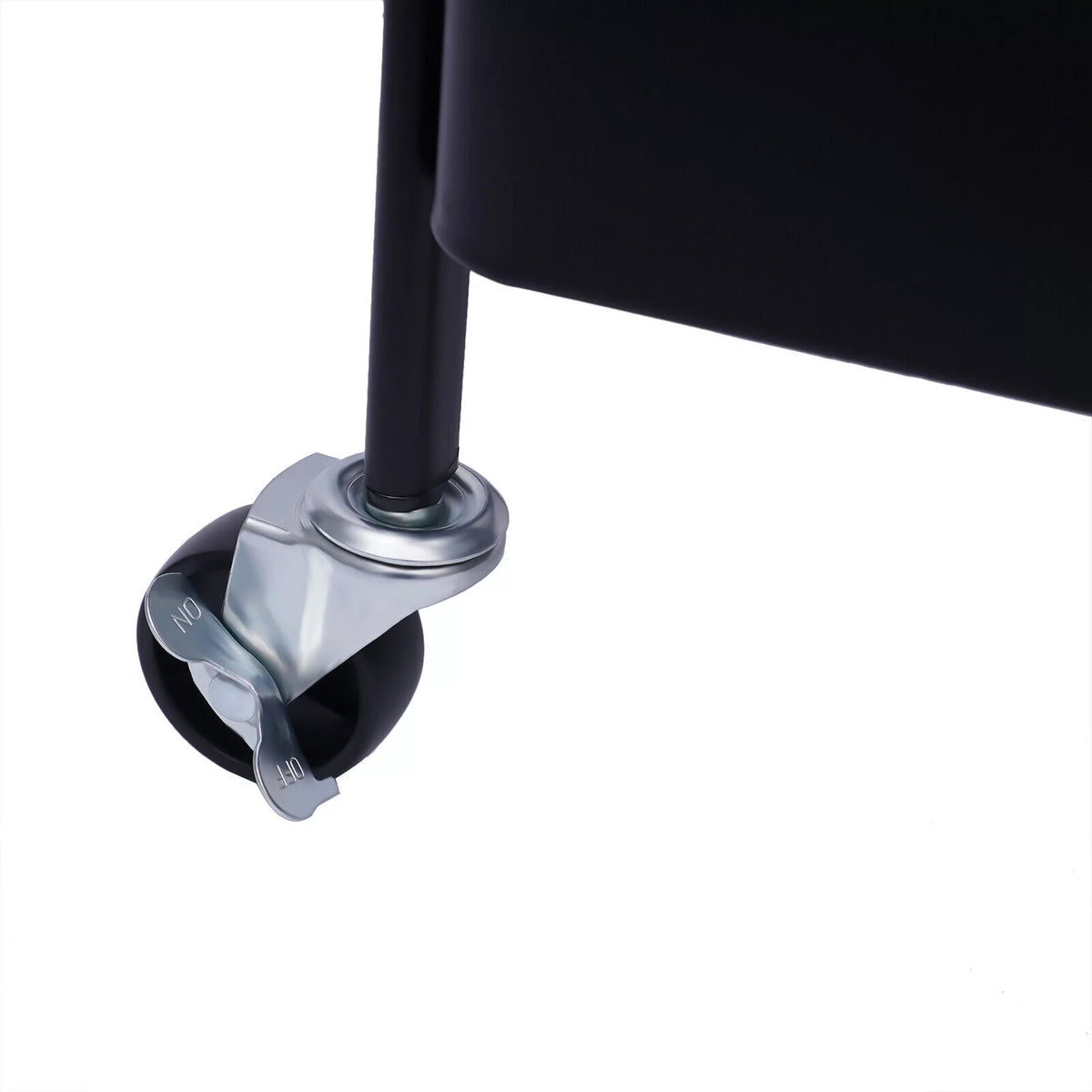 3 Tier Mobile Laptop Printer Cart Rolling Computer Stand O71499