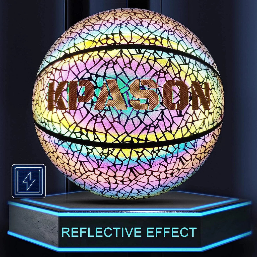 Holographic Reflective Composite Leather Basketball C706