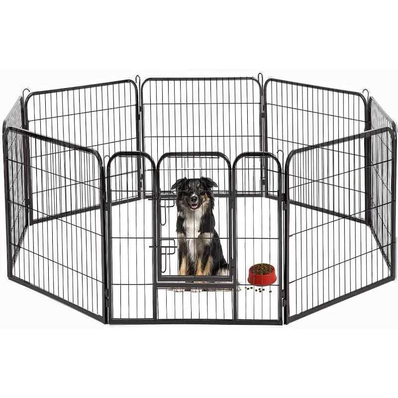 Heavy Duty Pet Playpen Dog Exercise Pen Cat Fence J270