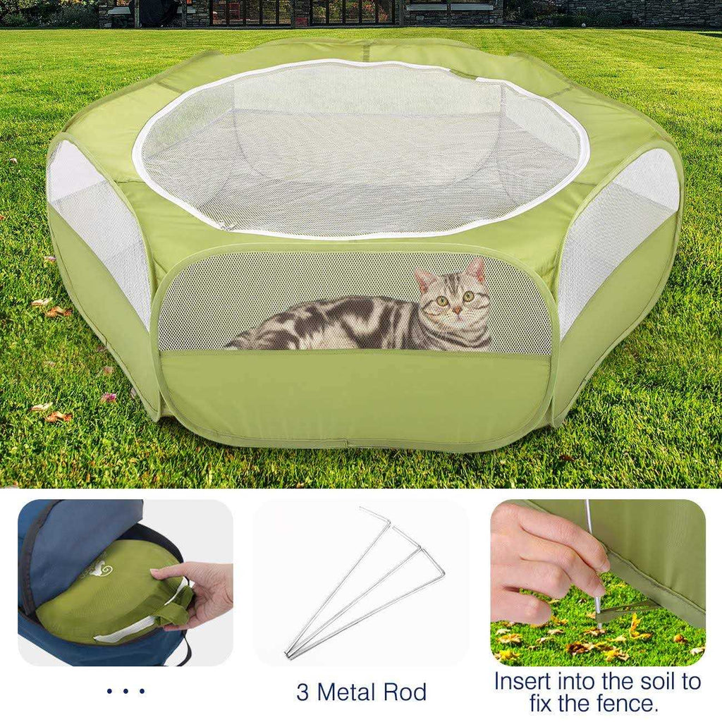 Small Animals Playpen with Zippered Cover O659