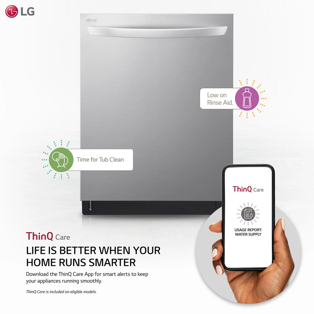 Built In Dishwasher Black Stainless Steel N665